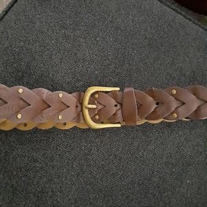 Womens perforated belt for pants (43in)